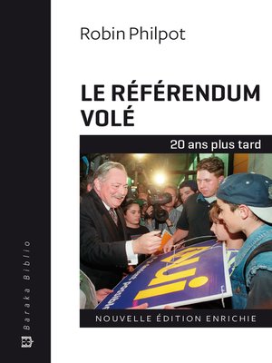 cover image of Le référendum volé--20 ans plus tard